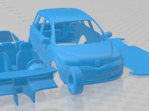 Mazda 2 2003 Printable Car 3D Print Model