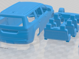 Jeep Grand Wagoneer 2022 Printable Car 3D 프린트 모델