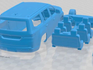 Jeep Grand Wagoneer 2022 Printable Car 3D Print Model