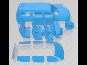 Jeep Grand Wagoneer 2022 Printable Car 3D 프린트 모델