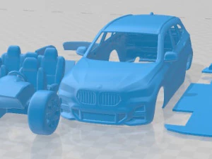 X1 M Sport 2020 Printable Car 3D Print Model