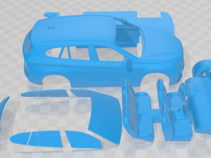 X1 M Sport 2020 Printable Car 3D प्रिंट मॉडल