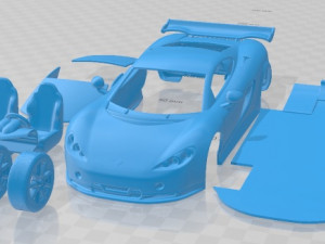 Ascari A10 2006 Printable Car 3D Print Model