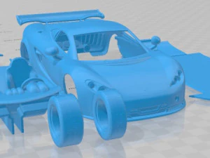 Ascari A10 2006 Printable Car 3D Print Model