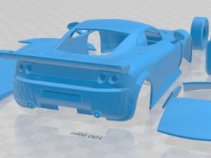 Ascari A10 2006 Printable Car 3Dプリントモデル
