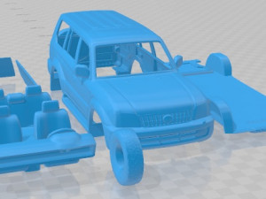 Toyota Land Cruiser Prado J90 1999 Printable Car 3D-printmodel