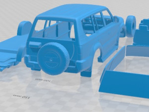 Toyota Land Cruiser Prado J90 1999 Printable Car 3D-printmodel