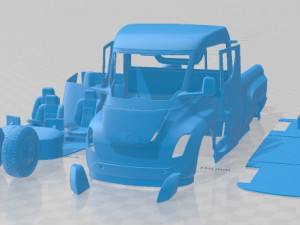 Tesla Pickup 2020 Printable Truck 3Dプリントモデル