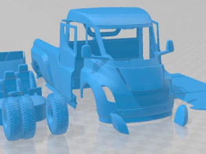 Tesla Pickup 2020 Printable Truck 3D Print Model