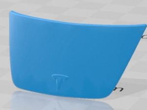 Tesla Pickup 2020 Printable Truck Modèles 3D en vedette