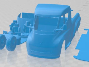 Tesla Pickup 2020 Printable Truck 3D Print Model