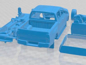 Toyota Hilux Double Cab 2021 Printable Car 3D Print Model