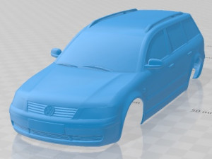 Volkswagen Passat B5 Variant 1997 Printable Body Car 3D Print Model