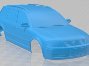 Volkswagen Passat B5 Variant 1997 Printable Body Car 3D Принт Модель