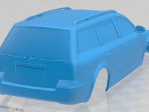 Volkswagen Passat B5 Variant 1997 Printable Body Car 3D Принт Модель