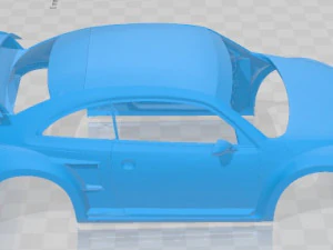 Volkwagen Beetle GRC Race Printable Body Car 3D Print Model