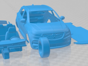 Opel Grandland X 2019 Printable Car 3D Print Model