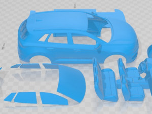 Opel Grandland X 2019 Printable Car 3D Print Model