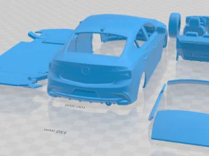 Acura ILX 2019 Printable Car 3D Print Model