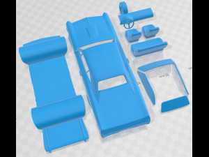 Pontiac GTO 1967 Printable Car 3D-Druckmodell