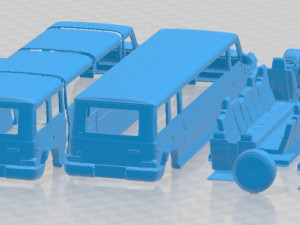Mercedes Maybach G600 Limousine W464 2019 Printable Car 3D 프린트 모델