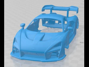 McLaren Senna LM 2021 Printable Body Car 3D Print Model