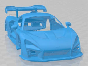 McLaren Senna LM 2021 Printable Body Car 3D Print Model