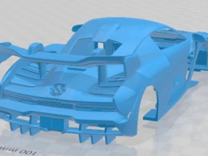 McLaren Senna LM 2021 Printable Body Car 3D Print Model