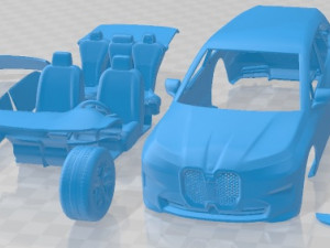 IX Printable Car 3D Print Model