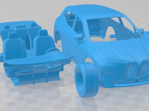 IX Printable Car 3D Print Model