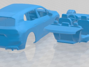 IX Printable Car 3D Print Model
