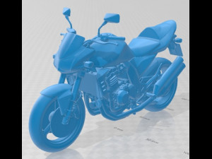 Kawasaki Z 1000 2006 Printable Motorbike 3D 프린트 모델