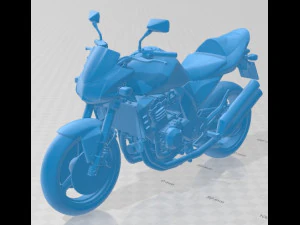 Kawasaki Z 1000 2006 Printable Motorbike 3D Print Model