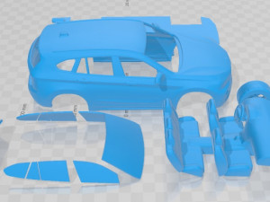 X1 2016 Printable Car 3D 프린트 모델
