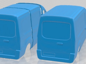 Transit L4H3 Trend 2021 Printable Van 3Dプリントモデル