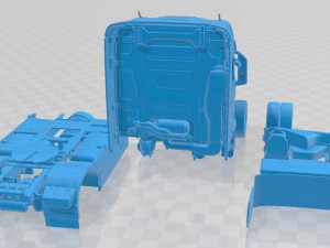 F-Max Printable Truck 3D-printmodel