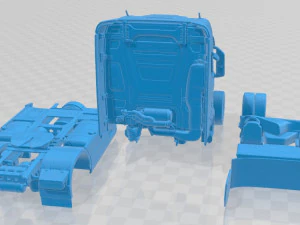 F-Max Printable Truck 3D Print Model