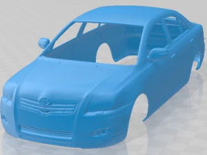 Toyota Avensis Sedan 2006 Druckbare Karosserie 3D Druckmodell