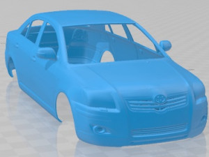 Toyota Avensis Sedan 2006 Printable Body Car 3D Print Model