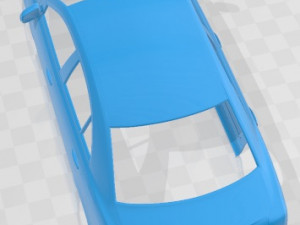 Toyota Avensis Sedan 2006 Printable Body Car 3D Print Model