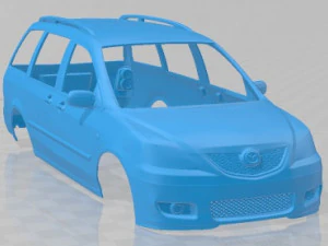 Mazda MPV LW 2002 Printable Body Car 3D Print Model