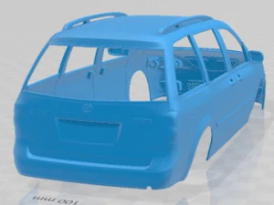 Mazda MPV LW 2002 Printable Body Car 3D Print Model