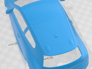 Volkswagen Scirocco R MkIII Type 13 2011 Printable Body Car Modèles 3D en vedette