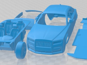 Ghost 2021 Printable Car 3D Print Model