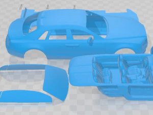Ghost 2021 Printable Car 3D Print Model