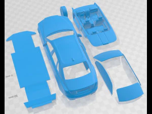 Ghost 2021 Printable Car 3D Print Model
