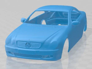 Mercedes Benz CL Class W215 2006 Printable Body Car 3D Print Model