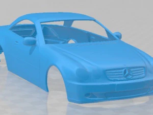 Mercedes Benz CL Class W215 2006 Printable Body Car 3D Print Model