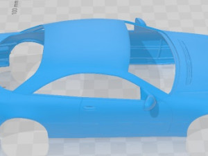 Mercedes Benz CL Class W215 2006 Printable Body Car 3D Print Model