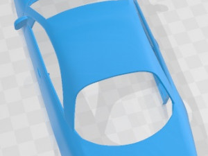 Mercedes Benz CL Class W215 2006 Printable Body Car 3D Print Model